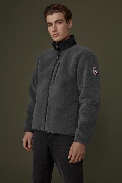 Ropa Canada Goose Hombre Outlet - Kelowna Forro Polar Grises XU1947356